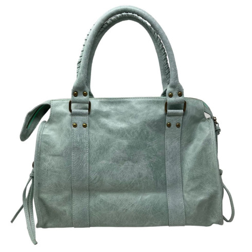 Collection Sacs Femme Sac Main En Cuir Bross Italien Sandstorm