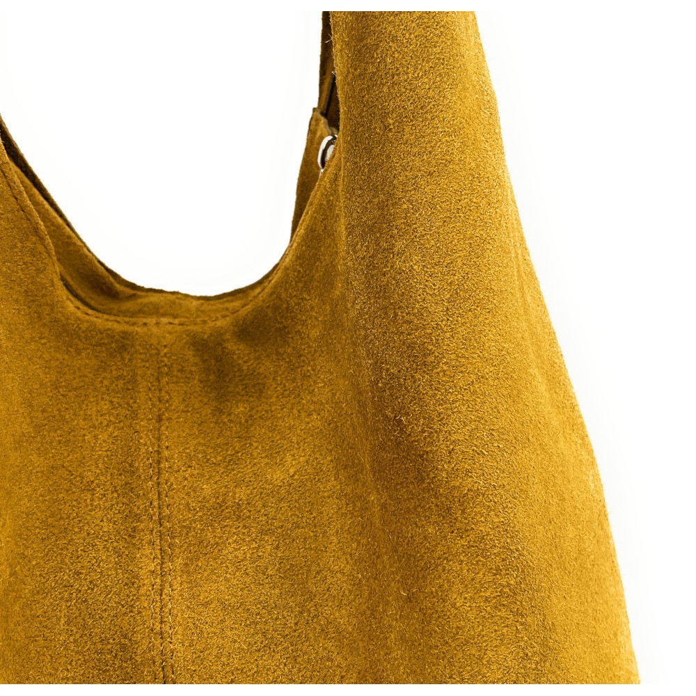 Sac Femmes Sac Main De Forme Hobo En Cuir Nubuck Eva