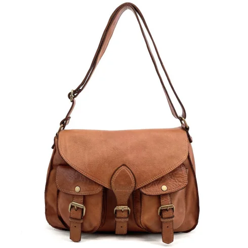 Sac besace femme | Sac besace à bandoulière en cuir vintage DAKOTA