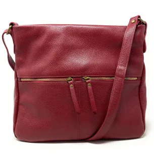 Sacs à Main Femme | Sac bandoulière en cuir grainé CLEM