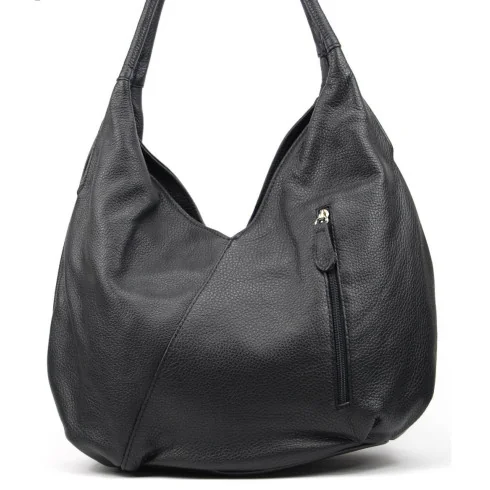 Sac à main femme en cuir italien pur cuir de vachette porté épaule rouge foncé sac hobo très tendance