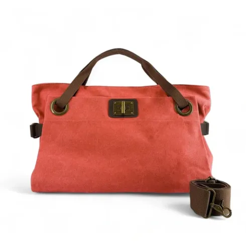 Sac weekend shops femme toile