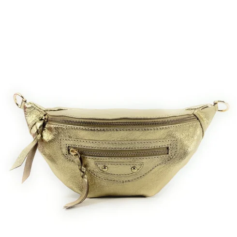 Sac Femme | Sac banane en cuir irisé LOUKA GLOW