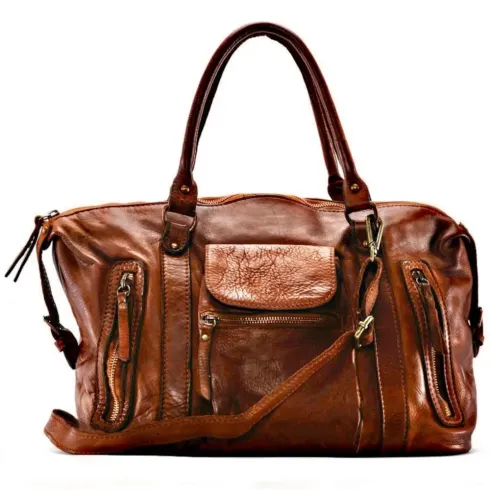 Fashion sac a dos cuir marron femme