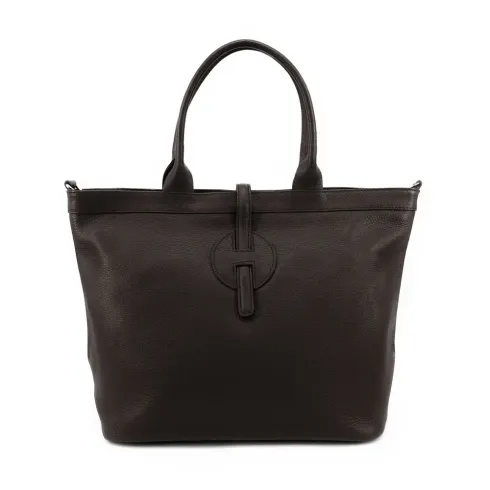 Sacs à Main Femme | Sac cabas en cuir grainé INNOCENT