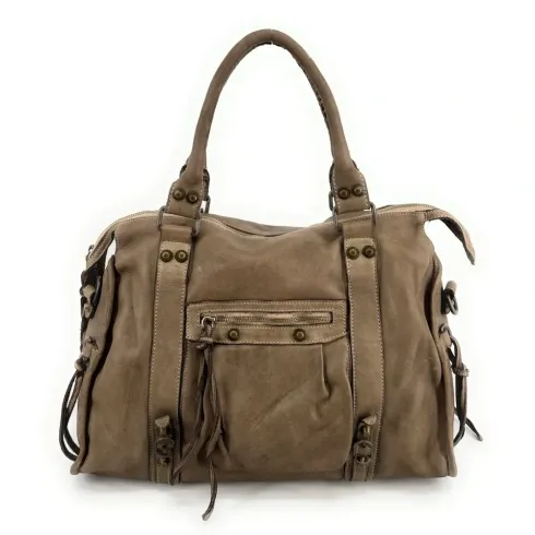 Sacs Femme | Sac à main porté épaule en cuir vintage STORM ROCK