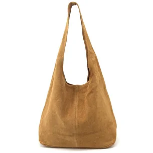 Sacs Femme | Sac à main HOBO en cuir nubuck épais EVA E.L. Noël