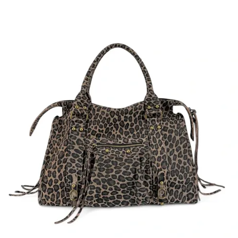 Sacs Tendance Femme | Sac à main en cuir à motif SANDSTORM LEO