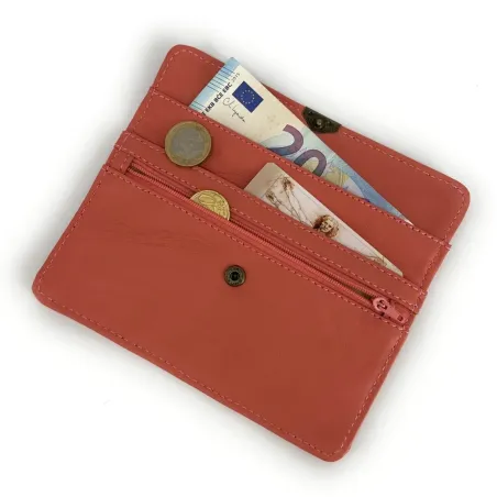 Accessoires Sac Femme | Pochette porte-monnaie en cuir lisse IMPRO