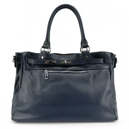 Sacs à main Femme | Sac cabas en cuir grainé JANET SILVER