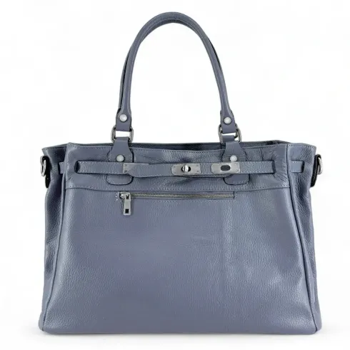 Sacs à main Femme | Sac cabas en cuir grainé JANET SILVER