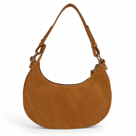 sac en cuir bi-matière femme tendance en cuir nubuck et cuir grainé