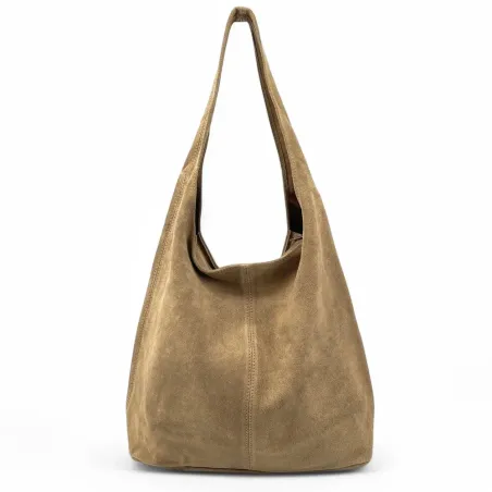 Sac Femmes | Sac à main de forme HOBO en cuir nubuck EVA