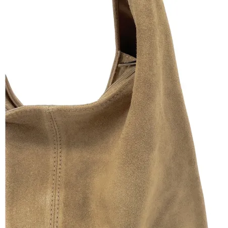 Sac Femmes | Sac à main de forme HOBO en cuir nubuck EVA