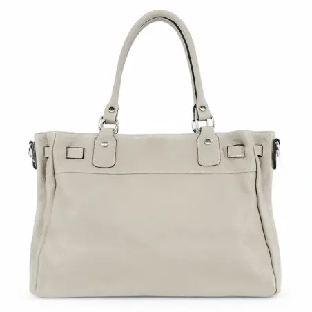 Sacs à main Femme | Sac cabas en cuir grainé JANET SILVER