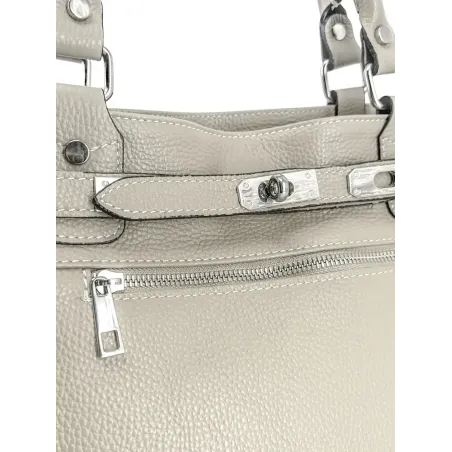 Sacs à main Femme | Sac cabas en cuir grainé JANET SILVER