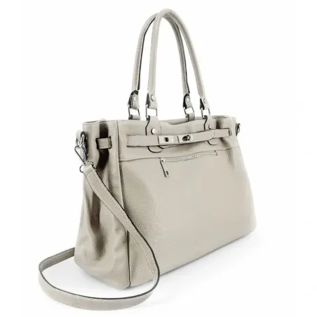 Sacs à main Femme | Sac cabas en cuir grainé JANET SILVER