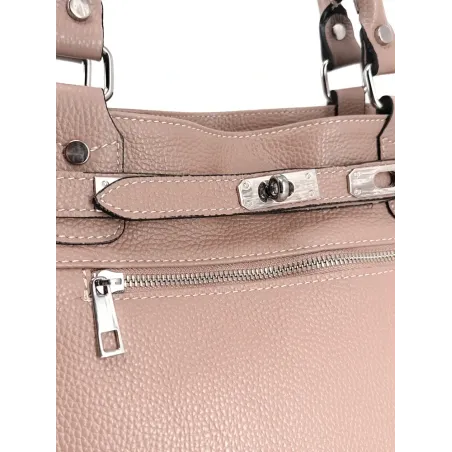 Sacs à main Femme | Sac cabas en cuir grainé JANET SILVER