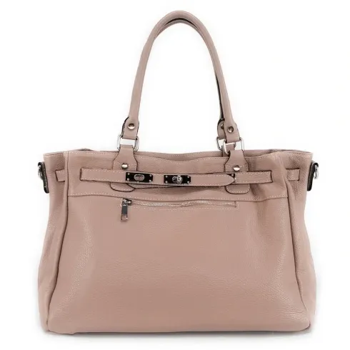 Sacs à main Femme | Sac cabas en cuir grainé JANET SILVER