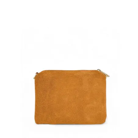 Sacs à Main Femme | Sac pochette en cuir nubuck CHARLOTTE