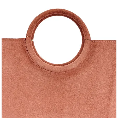 Sacs à Main Femme | Sac pochette en cuir nubuck CHARLOTTE