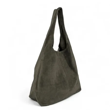 Sac Femmes | Sac à main de forme HOBO en cuir nubuck EVA